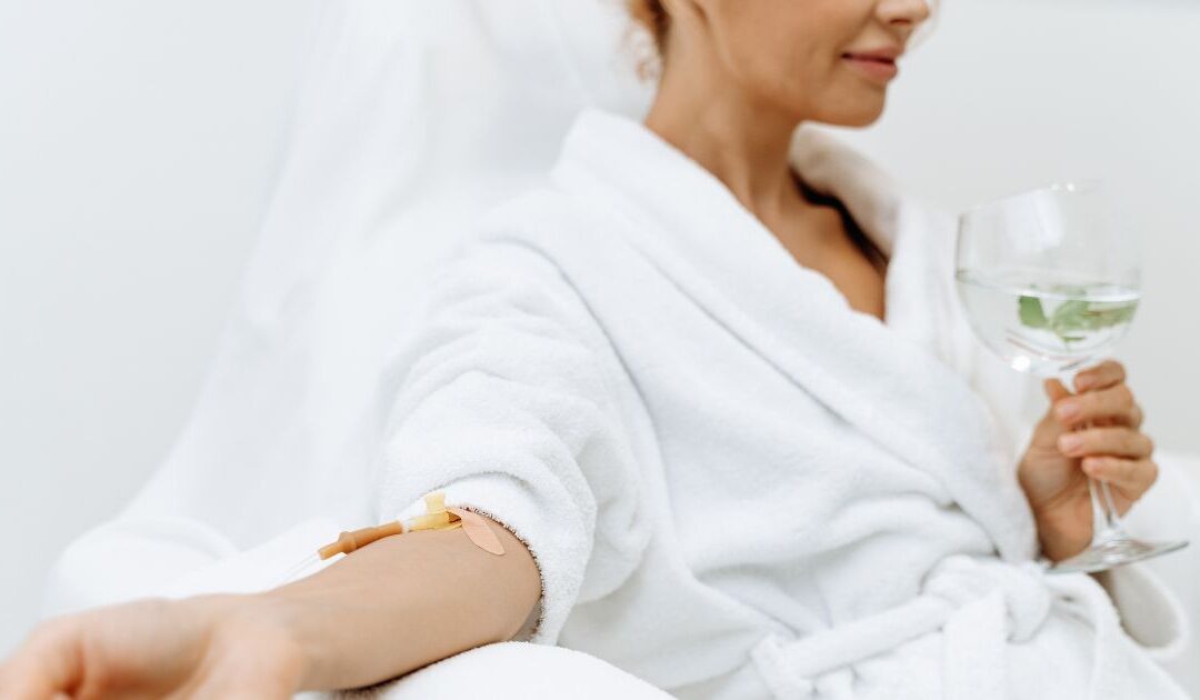 Why are IV infusions discussed alongside different lifestyles?